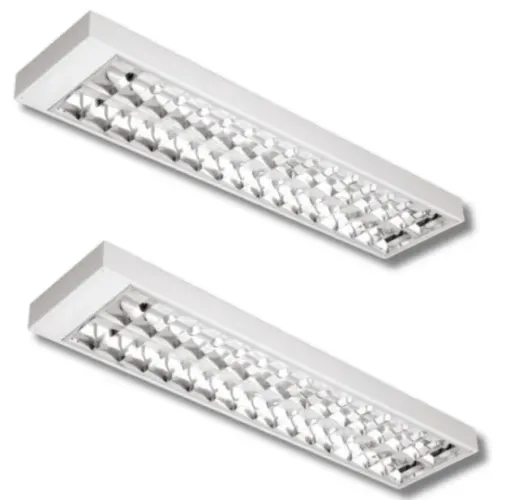 Luminária Sobrepor Para Lâmpadas T8 Led 2 X 40 Lumicenter