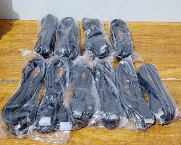 Lote com 10 cabos HDMI x HDMI de 1,80m Novos Lacrados Entrego Londrina e Regiao Aceito Pix