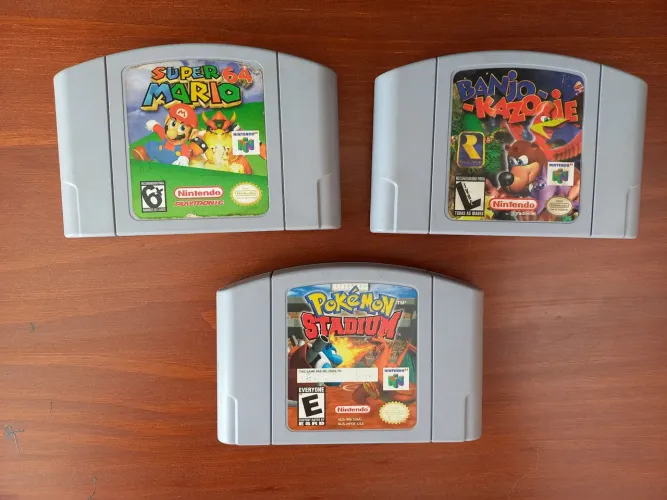 Jogos Nintendo 64-Leia o Anúncio 