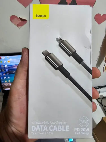 Cabo Baseus Data Cable Type-C para iPhone PD 20W