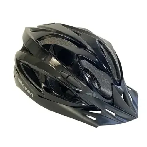 Capacete de ciclismo adulto preto/cinza Elleven