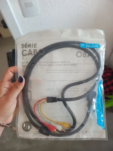 Vendo Cabo NOVO, nunca usado!