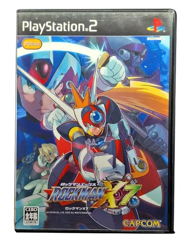 Rockman X7 - PS2 - CIB - ORIGINAL Japonês