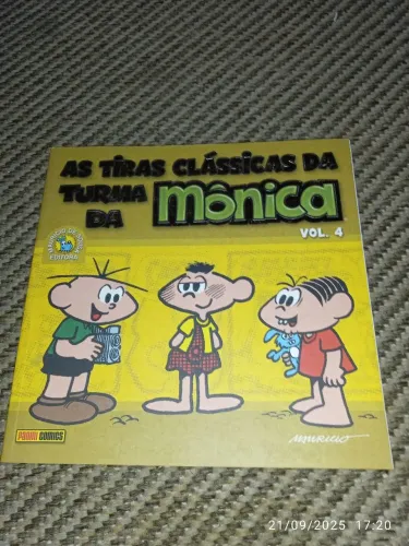 As Tiras Clássicas da Turma da Mônica vol. 4