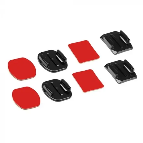 Kit 4 Adesivos Com Base Para Gopro