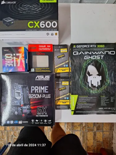 Pc gamer i7-7700 com 3060 12gb