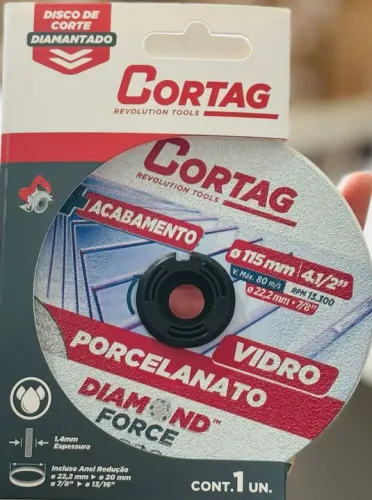  DISCO DE CORTE DIAMANTADO 115 MM