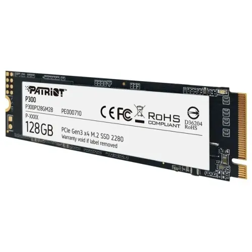 SSD M.2 2280, 256GB, NVME 1.3, Leitura: 1700MB/S, Gravação: 1100MB/S - P300p256gm28