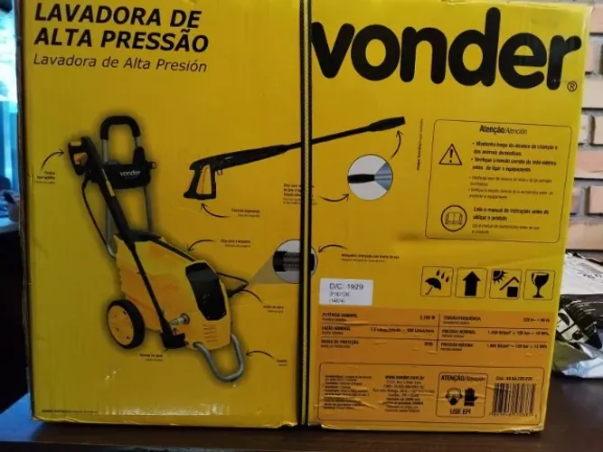 LAVADORA DE ALTA PRESSÃO 220V VONDER