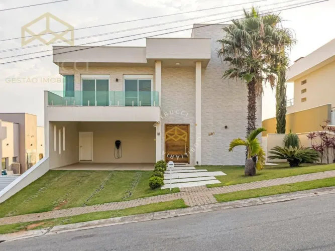 Casa com 3 dormitórios à venda, 563 m² por R$ 2.849.000,00 - Condomínio Campo de Toscana -