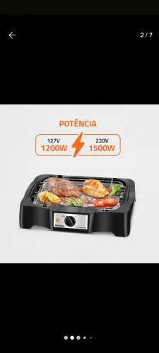 Mondial Grill churrasqueira elétrica 220v