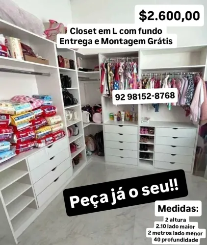 Closet super grande casal solicite-nos 