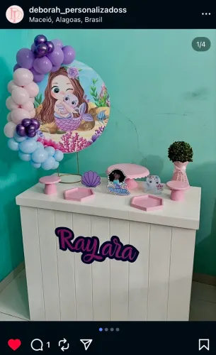 Festa na mesa | Mini kit decoração 