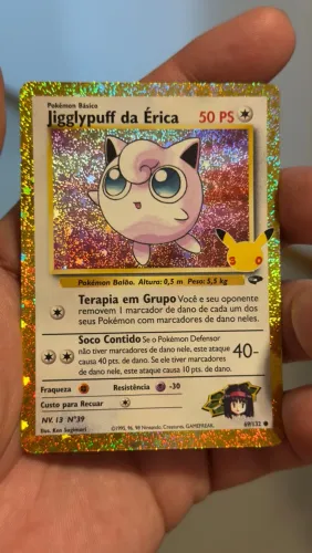 Carta Pokémon TCG Jigglypuff Da Érica 