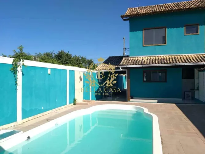 Casa com 3 quartos, piscina e lazer completo, à venda Paraty, Araruama/RJ
