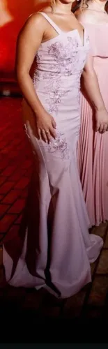 Vestido Rosa Claro Tamanho "P"