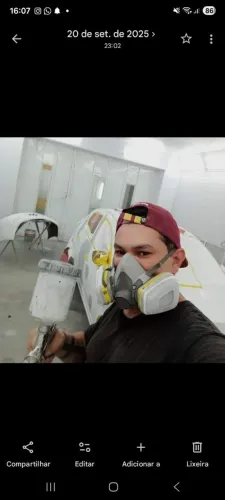 Me ofereço como.pintor automotivo e pintor industrial