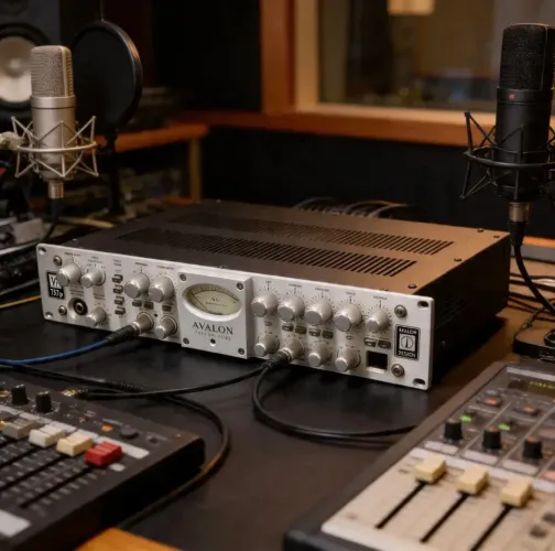 Última Chance! Pré Amp Avalon Vt-737sp Mic Di Comp Valvulado