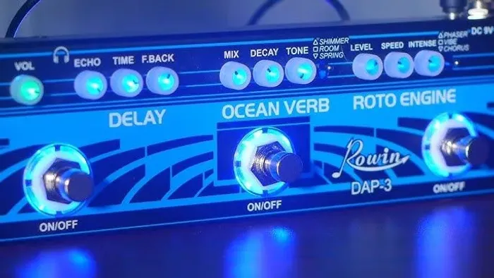 Pedal 3 efeitos 