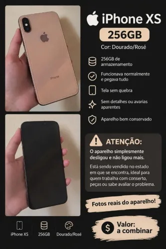 iPhone xs - 256gb
