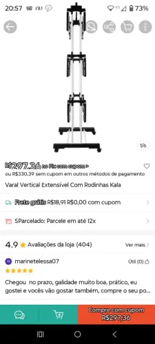 Varal pra roupa