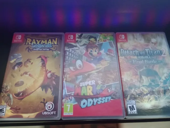 Jogos de Nintendo switch
