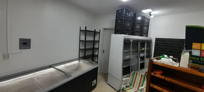 Estante de aço 90 X 200 X 30cm preta