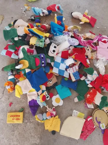 Fantoches bonecos brinquedos 