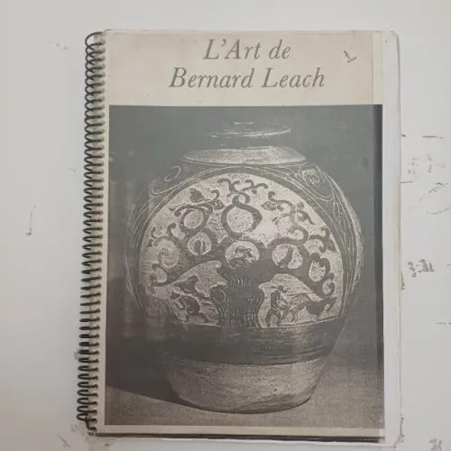 . 3 volumes sobre bernard leach,cerâmica arte da terra,sem torno.