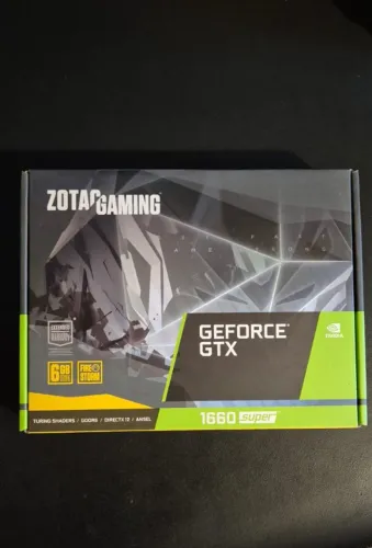 Placa de Vídeo Zotac Nvidia 1660 SUPER 6GB