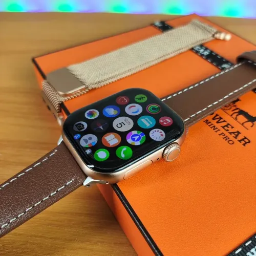 Relógio Smartwatch W11 Mini Pro 38/42mm Amoled Séries 11 Atacado e Varejo <br><br>