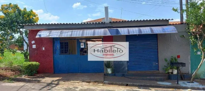 Casa + Salão Comercial - À Venda - Parque dos Sabiás - Brodowski SP.