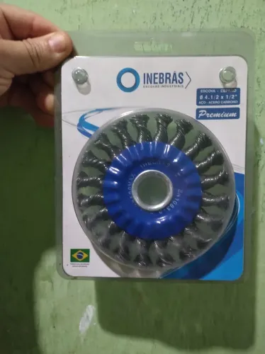 Disco escovado de aço para esmelhiadeira 