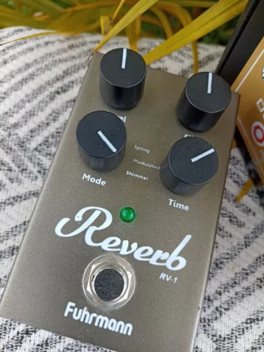 Pedal reverb