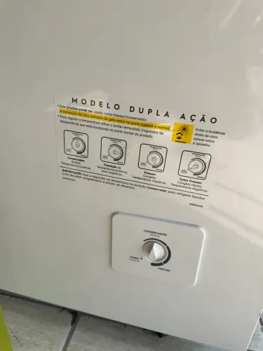 Freezer Horizontal Electrolux 400 Litros com Inverter  HI440 Voltagem: 110V