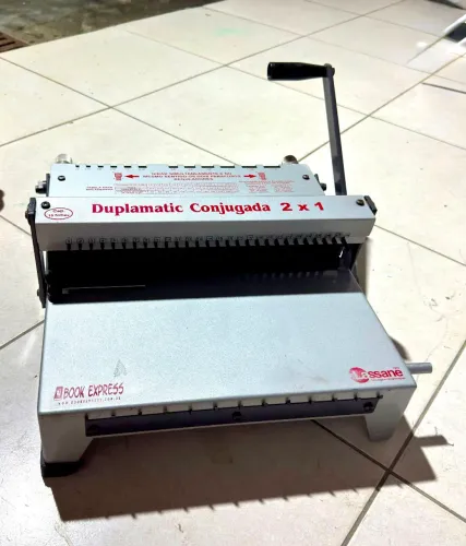 Encadernadora Duplamatic Lassane 2x1