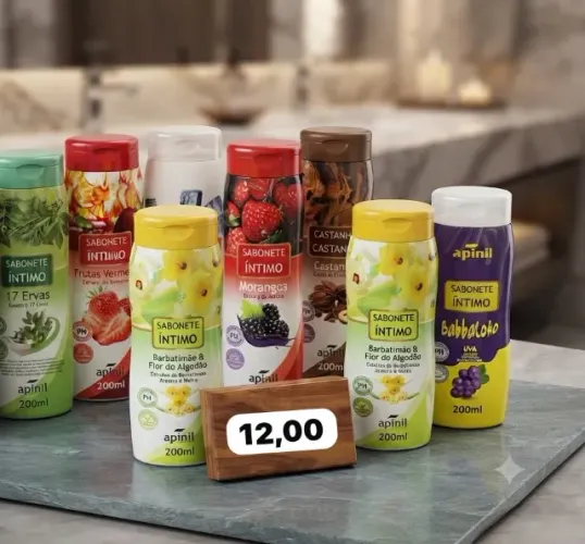 Sabonetes íntimo feminino 