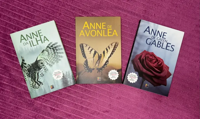 Livros usados: Box Anne de Green Gables