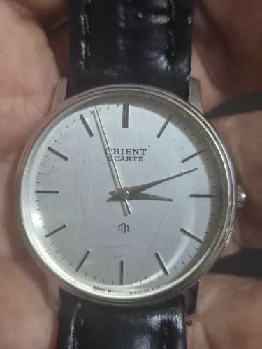 Relógio ORIENT QUARTZ  CINZA  -   FUNCIONA PERFEITAMENTE