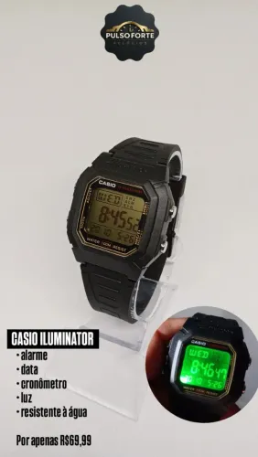 Relógio Casio ILUMINATOR