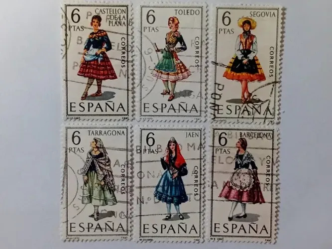 Selos Antigos Espanha
