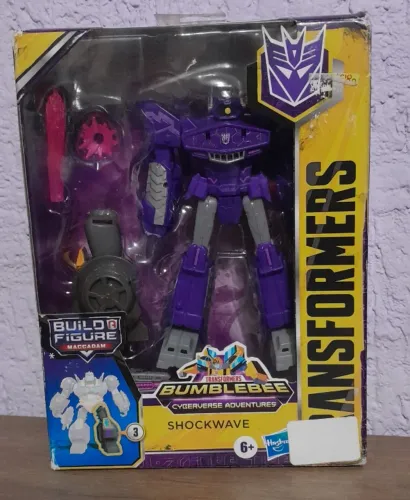 Transformers Cyberverse Adventures Shockwave completo