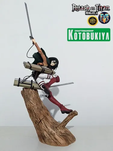 Action figure da Mikasa 100% original da Kotobukiya