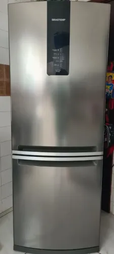 Geladeira Brastemp inox inverse 110V
