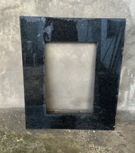 Pia cooktop mármore 80x65 São Gabriel (preto)