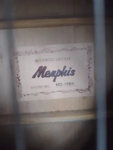 Violão Memphis Md18-Bk