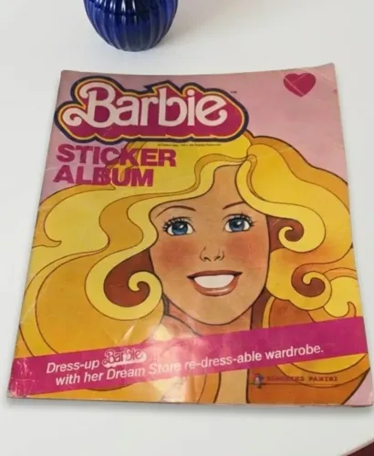 Álbum de Figurinhas Barbie Vintage (1983)
