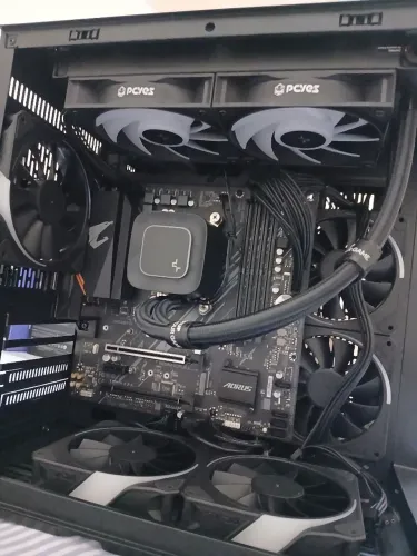 Kit para PC Gamer Ryzen 7 5700X + B550M AORUS Elite | Peças novas e com garantia