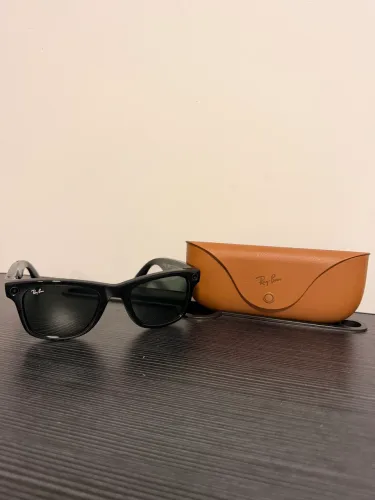 RayBan Meta 2 - Wayfarer 53mm - Preto Brilho e Lente Cinza - Na Caixa Nunca Usado