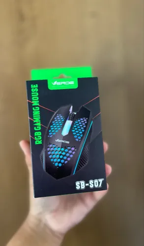Mouse gamer com fio USB - ENTREGA A DOMICÍLIO 